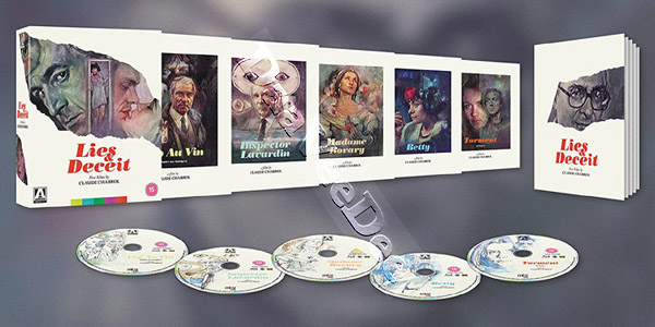 Claude Chabrol: Lies and Deceit Films | Poulet au vinaigre / Inspecteur Lavardin / Madame Bovary / Betty / L